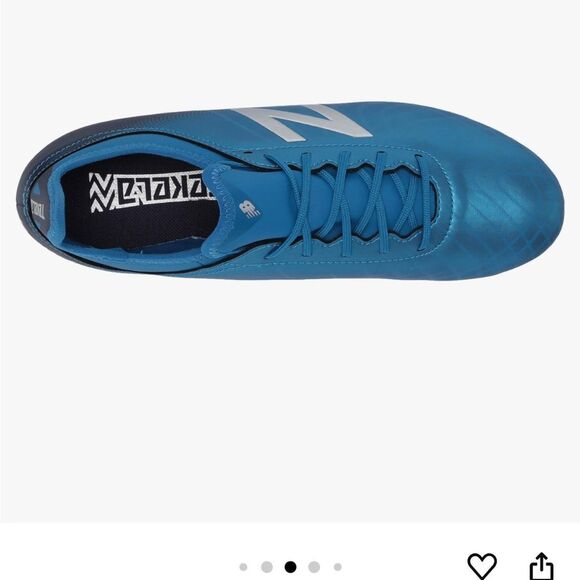 New Balance Tekela V2 Magique FG Kids boys little kids 11.5 US size blue shiny - Picture 4 of 11
